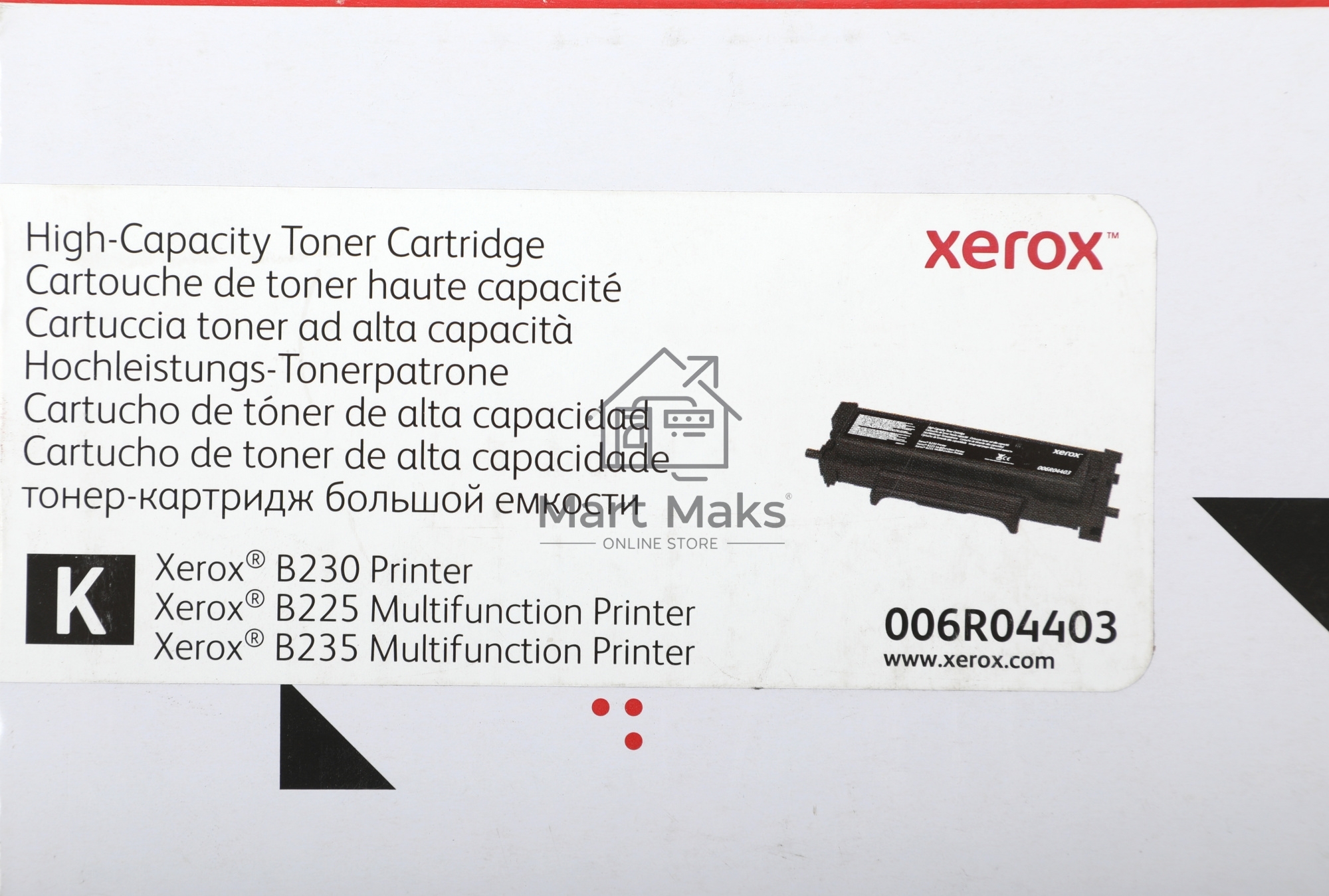 Картридж лазерный для Xerox B230/B225/B235 (3K стр.), черный
