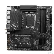 Материнская плата MSI PRO B760M-A WIFI DDR4, LGA 1700, Intel B760, 4xDDR4, 4xSATA, 2xM.2, 1xPCI-E 4.0 x16, 1xPCI-E 4.0 x4, 1xPCI-E x1, 2xHDMI, 2xDP, 1x 2.5Gb LAN, 2xUSB-A 2.0, 2xUSB-A 3.2 Gen 1, 2xUSB-A 3.2 Gen 2, 3x3.5 мм, 7.1, Micro-ATX
