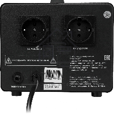 Напольный стабилизатор напряжения SMARTWATT AVR TOWER 1500RF (140W - 260W, 1500VA, 1.5 кВт, 50-60 Гц, розеток - 2, LED-д