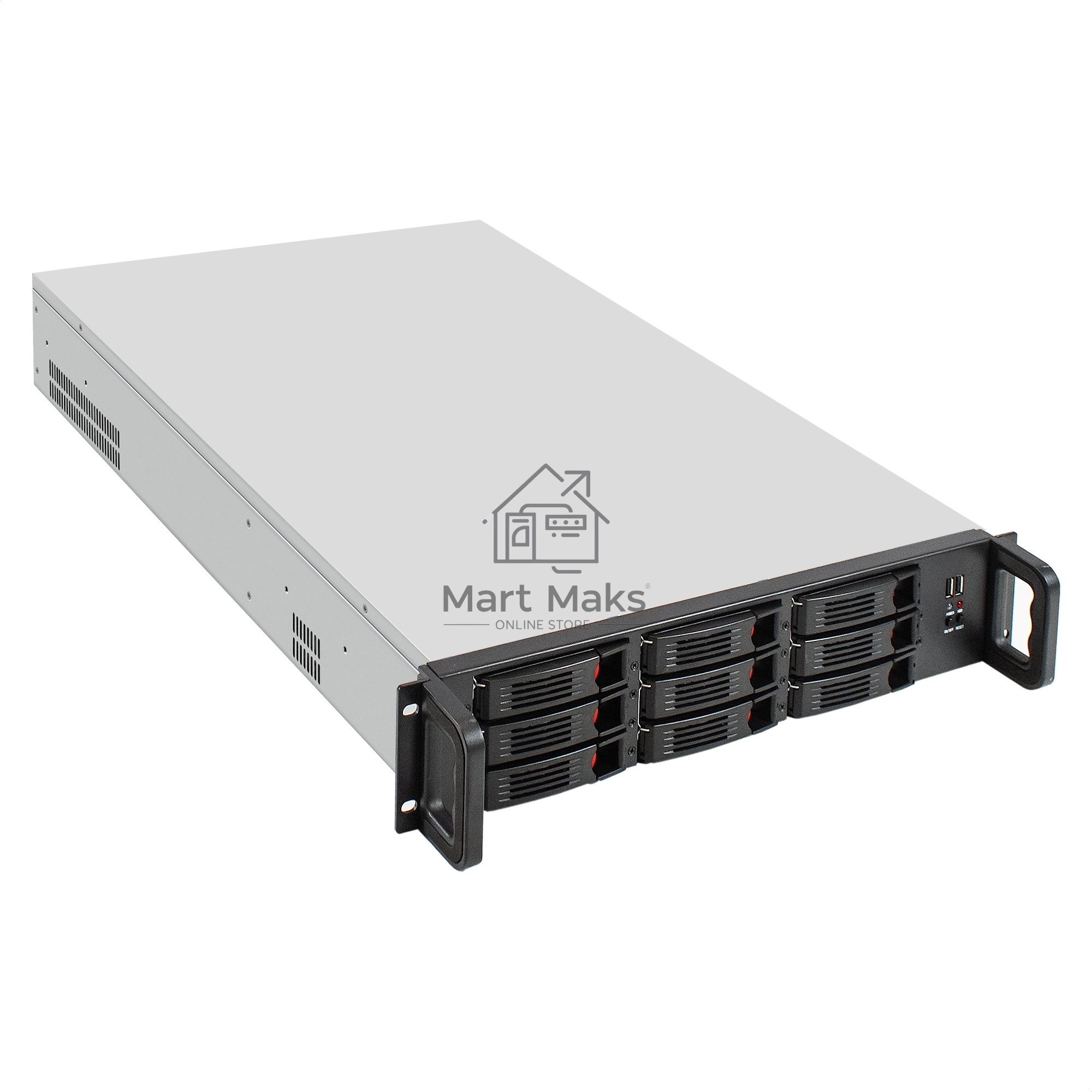 Корпус для сервера монтируемый в стойку ExeGate Pro 2U650-HS09 RM 19