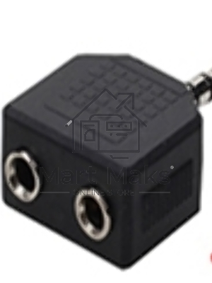 Разетвитель miniJack 1 папа - 2 мама
