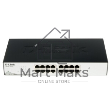 Коммутатор D-Link DES-1016D, 16×100 Мбит/с, неуправляемый