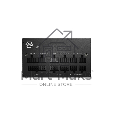 Блок питания MSI MAG A750GL PCIE5, 750Вт, 80+ Gold, 120мм, модульный, черный