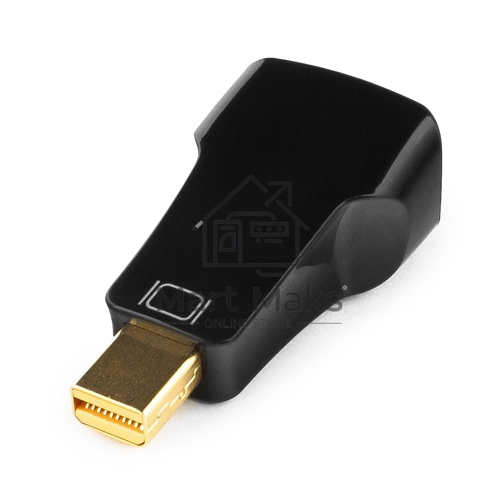Переходник miniDisplayPort - VGA, Cablexpert A-mDPM-VGAF-01, 20M/15F, черный, пакет