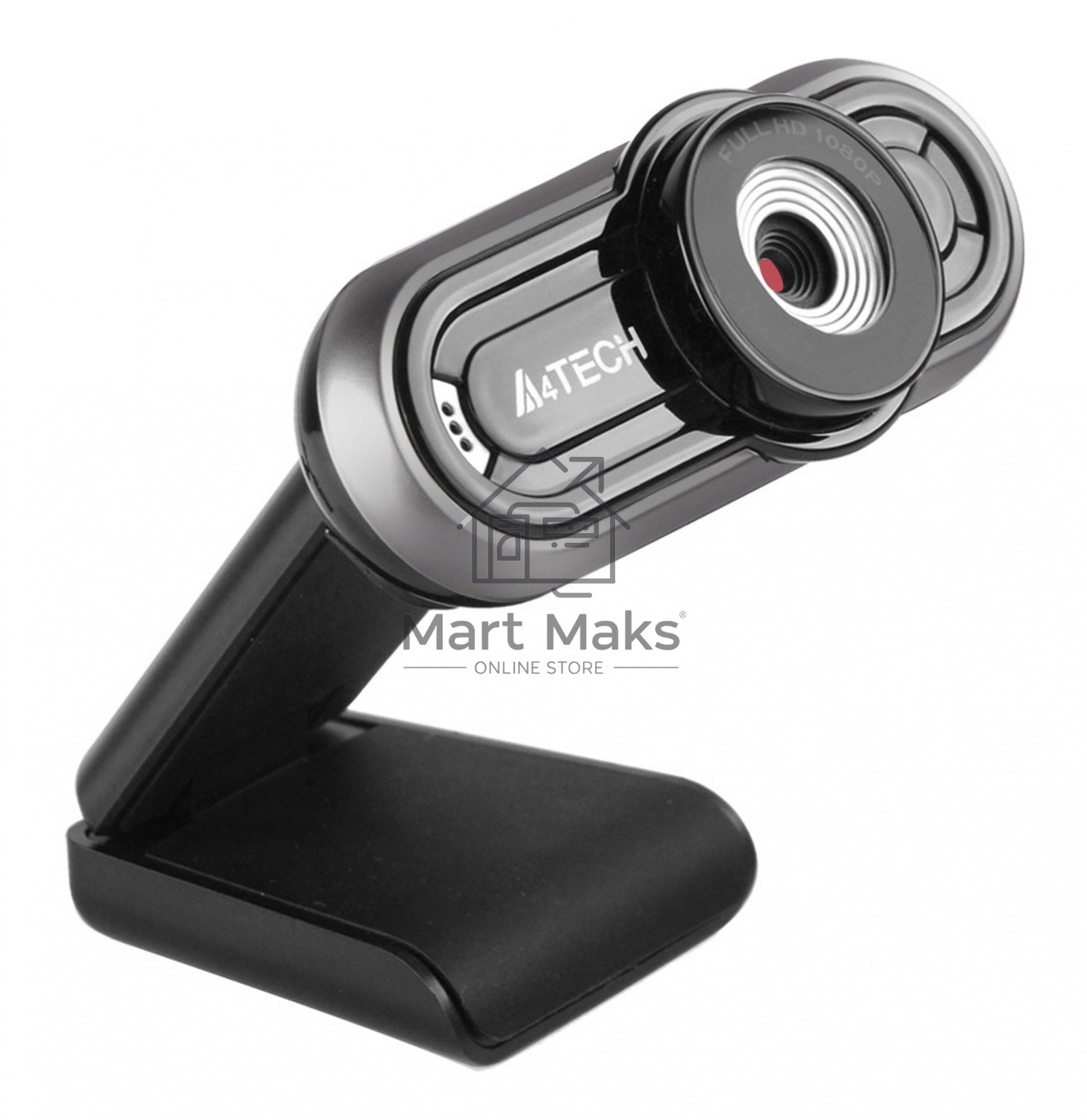 Веб-камера A4Tech Камера Web A4 PK-920H серый 2Mpix (1920x1080) USB2.0 с микрофоном 1405146