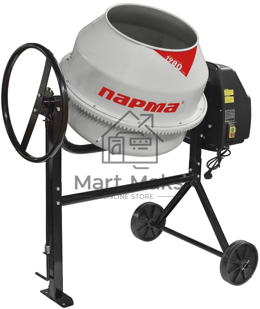 Бетономешалка Парма БСЛ-140Ч (02.001.00035) 500 Вт, 140 л, чугунный венец
