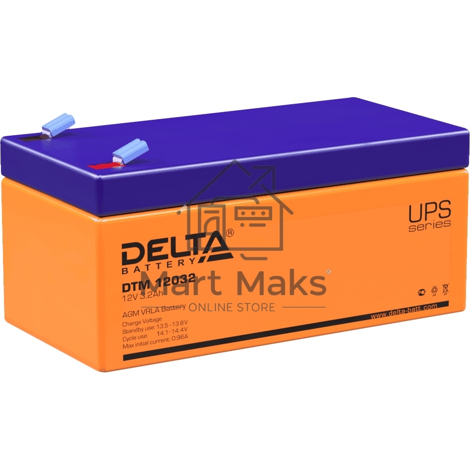 Батарея Delta DTM 12032 (12V, 3.2Ah)
