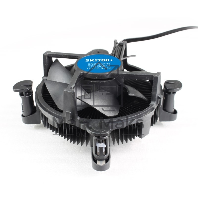 Кулер для процессора GAMEMAX SK1700 черный 92мм алюминий 2000rpm 4-pin 100W 44.5мм
