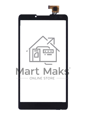 Сенсорное стекло (тачскрин) для Lenovo A880 черное