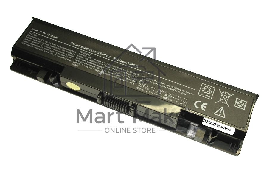 Аккумуляторная батарея для ноутбука Dell Studio 1737 11.1V 5200mAh черный OEM