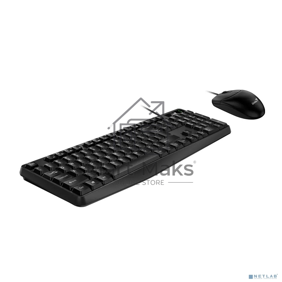 Комплект проводной Genius Smart КМ-170 клавиатура+мышь USB