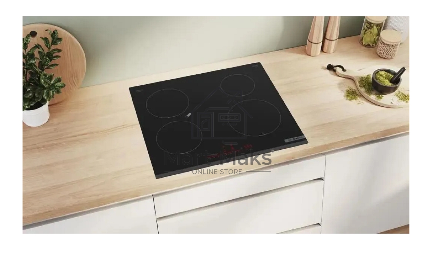 Индукционная варочная поверхность Bosch PIE631HB1E черный
