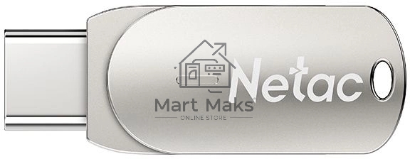 Флешка USB R/W R/W Netac U785 32Gb <NT03U785C-032G-30PN>, USB3.0+TypeC, металлическая