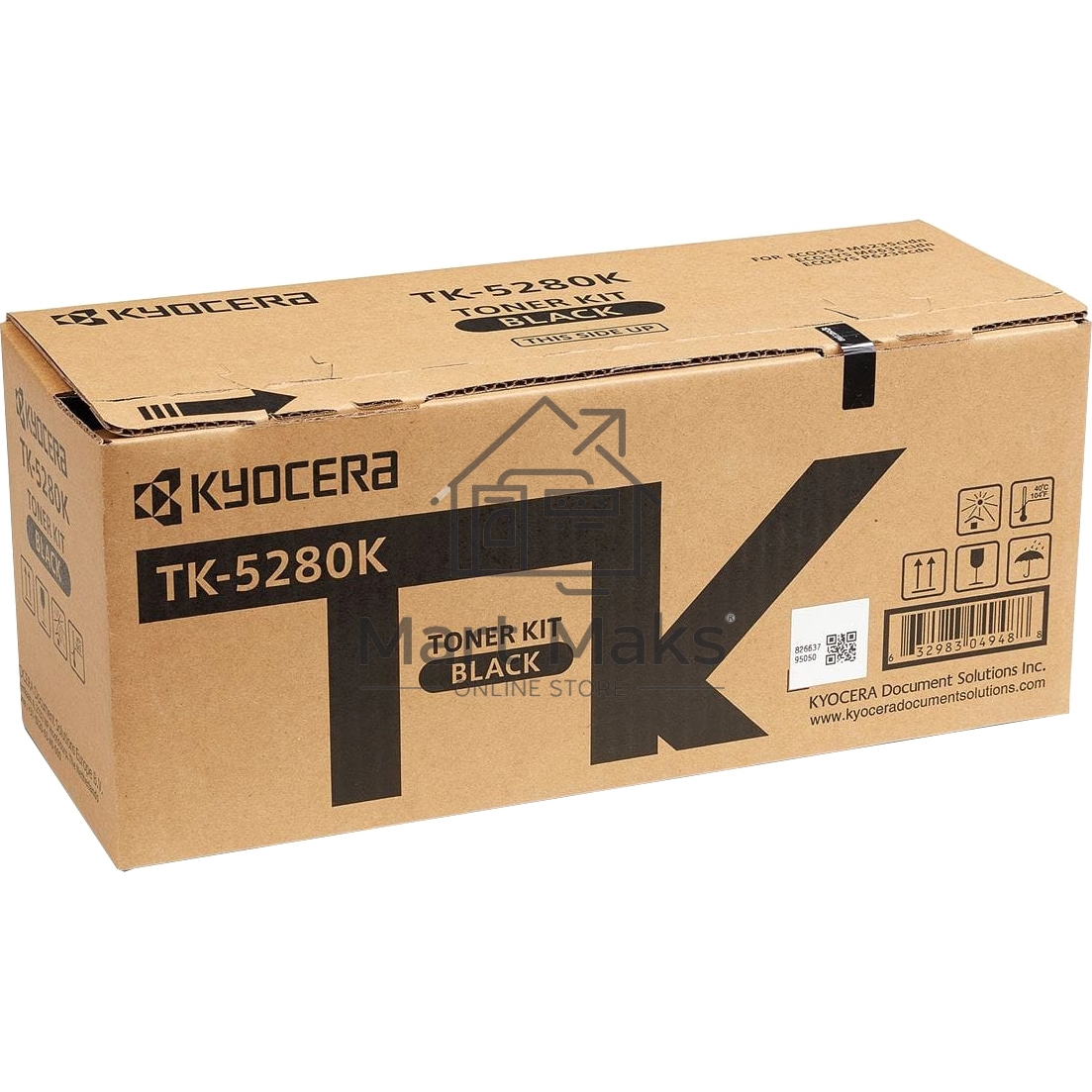 Картридж лазерный Kyocera TK-5280K (1T02TW0NL0) черный для M6235cidn/M6635cidn/P6235cdn 13000 стр