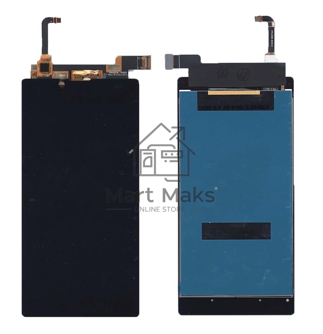 Дисплей для Micromax Q491 Canvas Amaze 4G черный