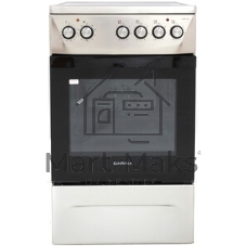 Плита электрическая Darina 1D5 EC 241 614 W белый/черный, конфорок 4 шт, духовка 50 л, 50 см x 85 см x 60 см
