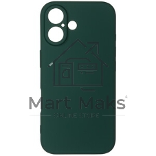 Чехол (клип-кейс) BoraSCO для Apple iPhone 16 Plus Microfiber Case черный (73687)