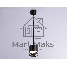 Светильник подвесной TN71109 BK черный GX53 max 12W D82*1135