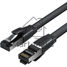 Патч-корд Vention прямой SFTP cat.8 RJ45 - 2м. Плоский