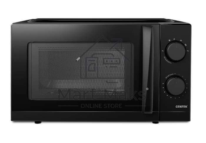 Микроволновая печь Centek CT-1571 черный, 20 л, 700 Вт, поворотный механизм