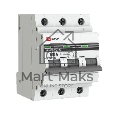Выключатель нагрузки 3п 100А ВН-125 PROxima EKF SL125-3-100-pro