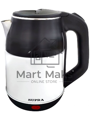 Чайник электрический SUPRA KES-1843S 1,8 л. Мощность 1500Вт. Корпус из нержавеющей стали.