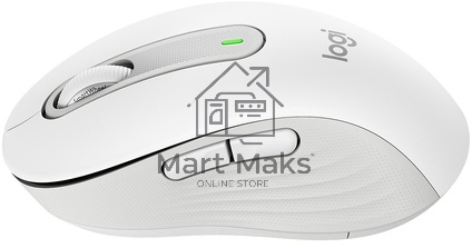 Мышь беспроводная Logitech Signature M650 белый, 4000 dpi, радиоканал, Bluetooth, USB, кнопки - 5