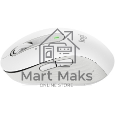 Мышь беспроводная Logitech Signature M650 белый, 4000 dpi, радиоканал, Bluetooth, USB, кнопки - 5