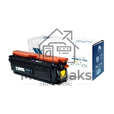 Картридж лазерный NVPrint совместимый NV-W2122A 212A Yellow для HP Color LaserJet M554/M555/M578 (4500k)