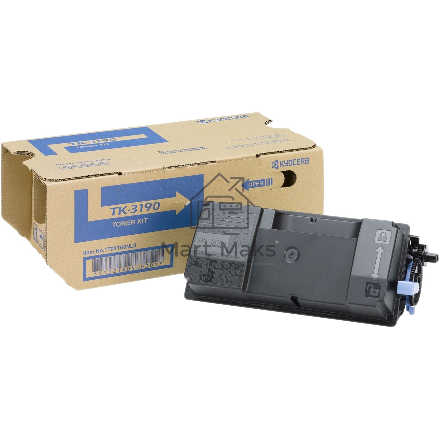 Картридж лазерный Kyocera TK-3190 (1T02T60NL0/1T02T60NL1) черный для P3055dn/P3060dn 25000 стр.