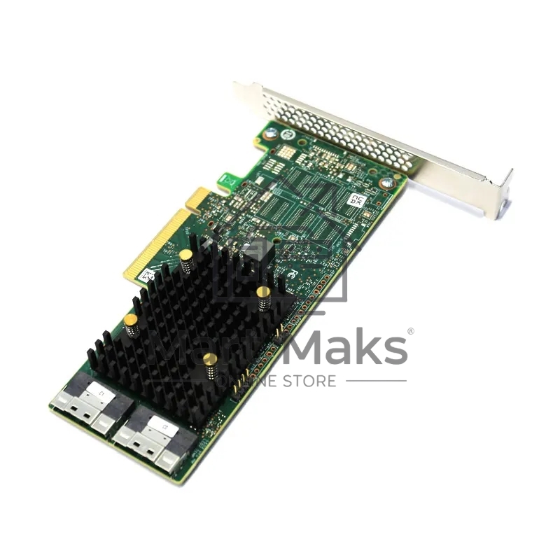 Адаптер SAS 9500-16i SGL (05-50077-02) PCIe v4 x8 LP, Tri-Mode SAS/SATA/NVMe 12G HBA, 16port(4*int SFF8654), 3816 IOC