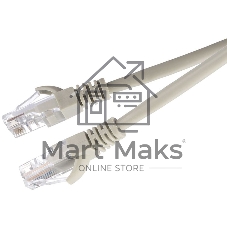 Кабель GoPower PATCH RJ-45(M)-RJ-45(M) 00-00029034 1M серый