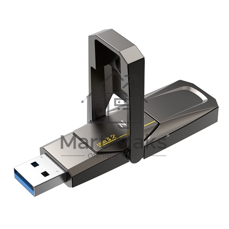 Флешка USB R/W Netac US5 NT03US5C-512G-32TA 512GB USB3.2+TypeC Solid State Flash Drive, up to 550MB/500MB/s