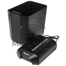 Шредер Fellowes PowerShred LX65 черный (секр.P-4)/перекрестный/10лист./22лтр./скрепки/скобы/пл.карты