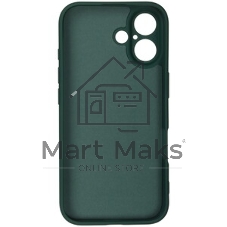 Чехол (клип-кейс) BoraSCO для Apple iPhone 16 Plus Microfiber Case черный (73687)