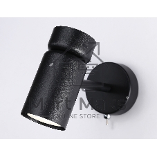 Светильник настенный TA13184 BK черный GU10 max 12W D60*L120*H150