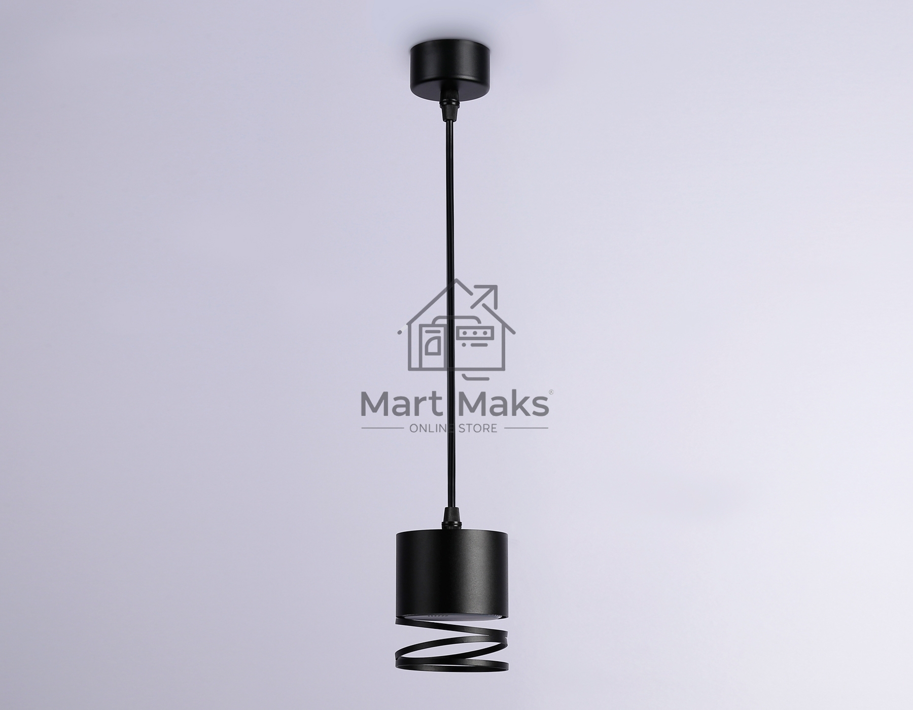 Светильник подвесной TN71109 BK черный GX53 max 12W D82*1135