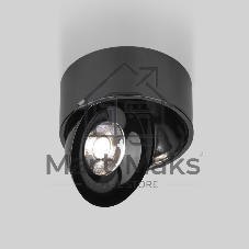 Glide 8W светильник накладной черный жемчуг (25100/LED)