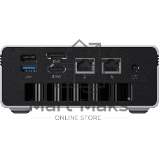 Мини ПК Chuwi UBox Ryzen 5 6600H (3.3) 16Gb SSD 512Gb 660M Win11Pro 2x2.5GbitEth WiFi BT 90W белый/черный