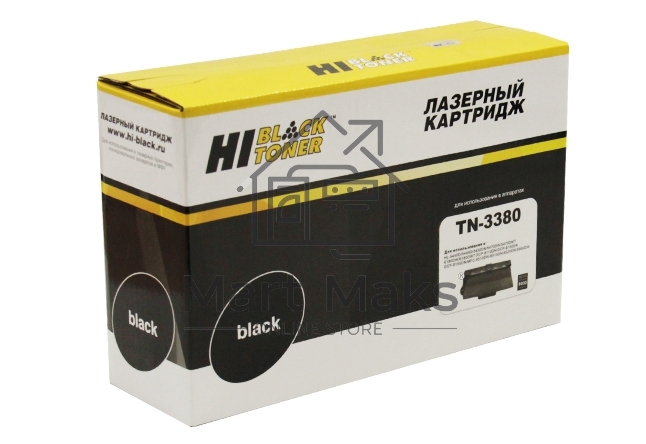 Расходные материалы Hi-Black TN-3380 Тонер-картридж для Brother HL-5440D/5450D/DCP-8150DN, 8000 стр.