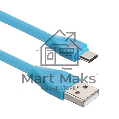 Кабель USB ACD-Life MicroUSB ~ USB-A TPE, 1м, синий (ACD-U920-M1L)