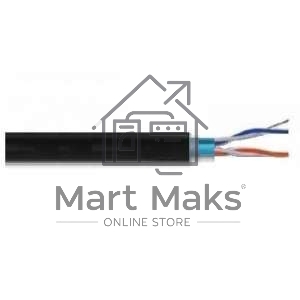 Кабель витая пара U/UTP кат.5E 2х2х24AWG solid CCA PVC сер. (м) PROCONNECT 01-0022-3