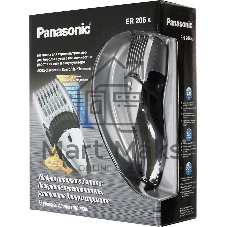 Машинка для стрижки Panasonic ER206K520/Триммер, 1 насадка, 50 минут