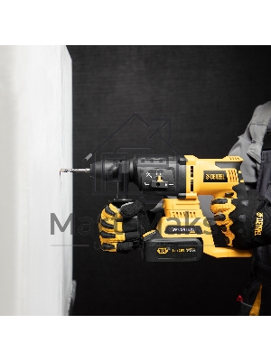 Бур по бетону Denzel двойная спираль, Cobalt W-tip, 8x110 мм, SDS PLUS