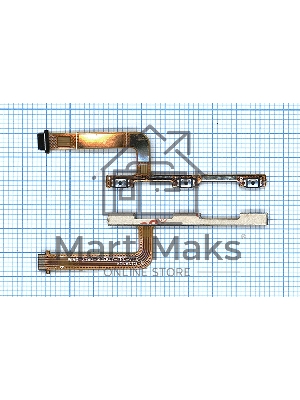 Шлейф кнопки включения и кнопок громкости для Meizu M3 Mini