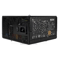 Блок питания Thermalright, 850W 80+ Gold (ATX, 3.0, PCIe 5.0, Non-modular, 1x24(20+4)pin, 1xCPU 8(4+4)pin, 2xPCIe*2 8(6+2)pin, 5xSATA3, 1x12+4pin (12VHPWR PCIe 5.0 12+4pin 600mm), 3xMOLEX4pin, Active, 120x120мм, 150x140x86mm, APFC, black)