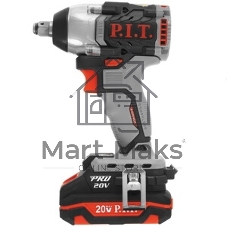 Гайковерт P.I.T. PIW20H-300B/1 аккум. патрон:квад.1/2