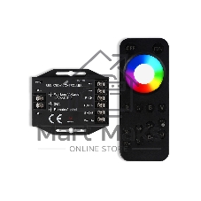Контроллер GS11461 RGBW 24A 12V 288W/ 24V 576W (ПДУ Радио 2.4G AAA)
