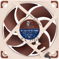 Вентилятор корпусной Noctua NF-A6x15 5V PWM, 60 мм, 3500 об/мин, 19.8 дБ, 4 pin PWM, без подсветки