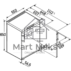 Морозильная камера Liebherr Fe 1404-20 001, белый, 106л, 4 ящика